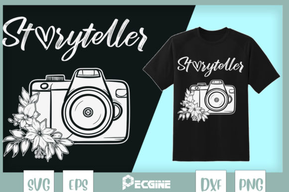 A Camera Embroidery Design With Real Charm