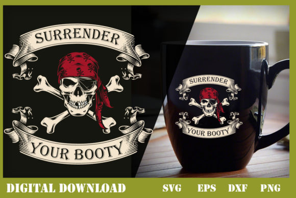 A Designer's Review of the Surrender Your Booty Pirate Embroidery Design
