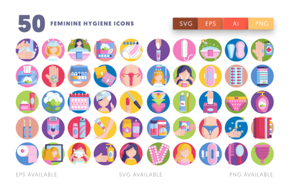 A Real-World Review of 50 Feminine Hygiene Icons