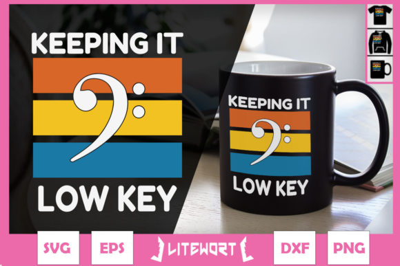 Bass Clef Graphics for Craft-Driven Music Content