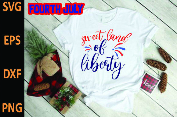 Crafting Americana: Sweet Land of Liberty Graphics for T-Shirt Designs