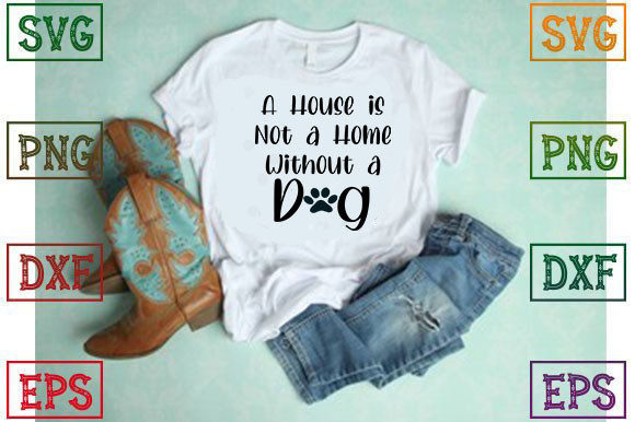 Dog Typography Graphics for T-Shirt and Content Designs
