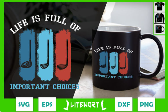 Essential Choices Golf Graphics for Your Crafts