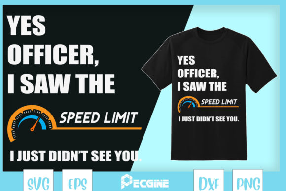 Humor Driver Police Car Mechanics Graphics for T-Shirt Designs