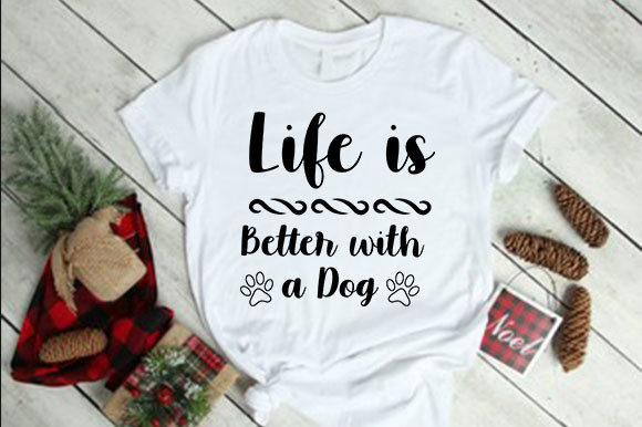 Life is Better with a Dog: A Versatile Graphic Asset for Modern Brands