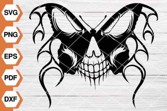 The Skull Butterfly: A Graphics Asset for Bold Brand Identity