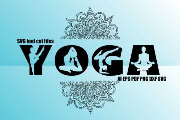 Yoga Font: A Graphic Asset for Versatile Crafts
